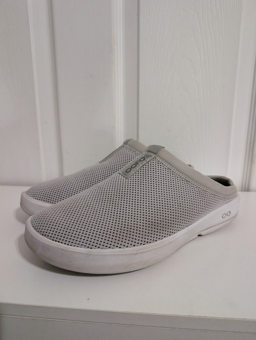 OOFOS OOcoozie Sport Mule Womens Size 10 Gray Recovery Orthopedic Shoes